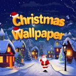 christmas wallpaper android application logo